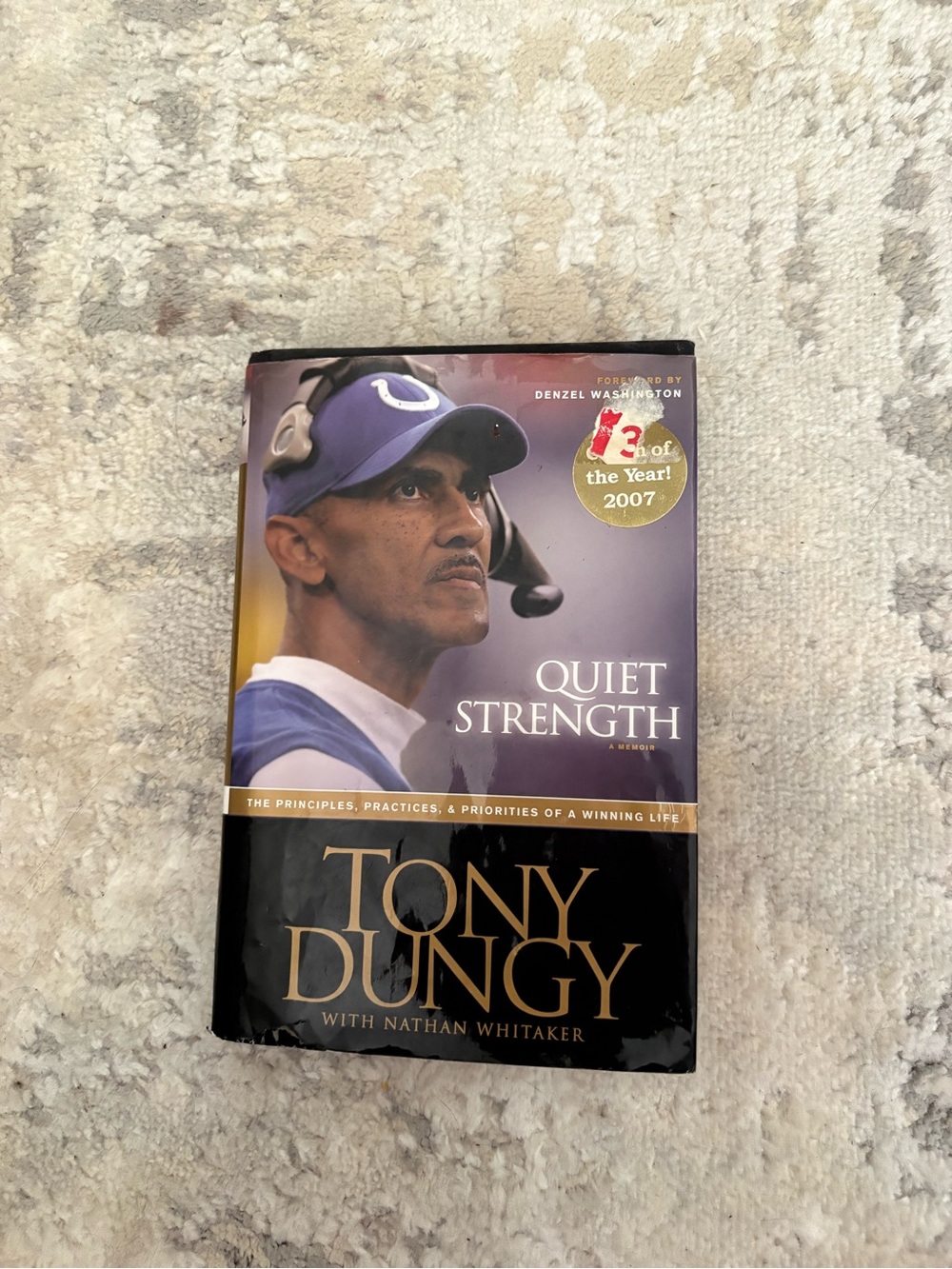 Tony Dungy book